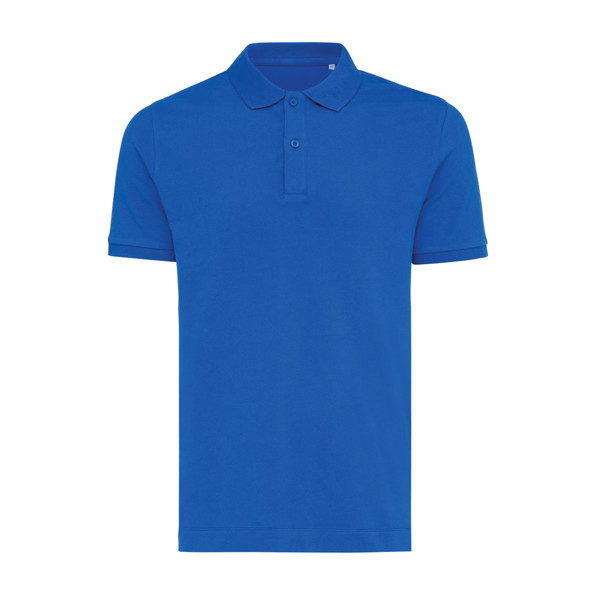 Iqoniq Yosemite polo majica, recikliran, organski bombaž, 220 g/m² - Kraljeva modra / 5XL