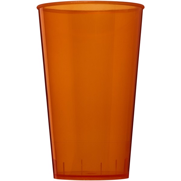 Arena 375 ml plastic tumbler - Transparent Orange