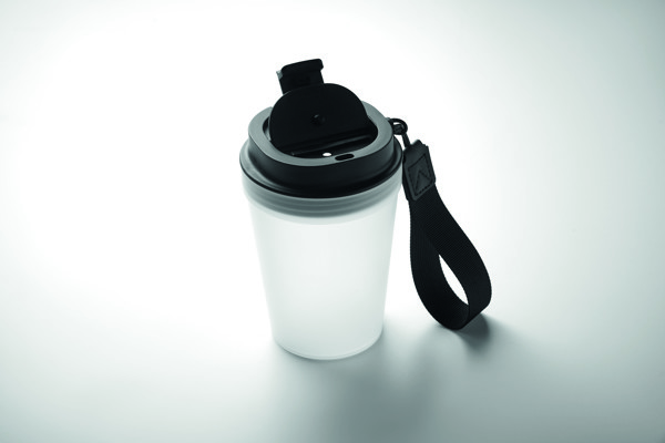 Copo de parede simples 300 ml Isforden Tumbler - Branco Transparente