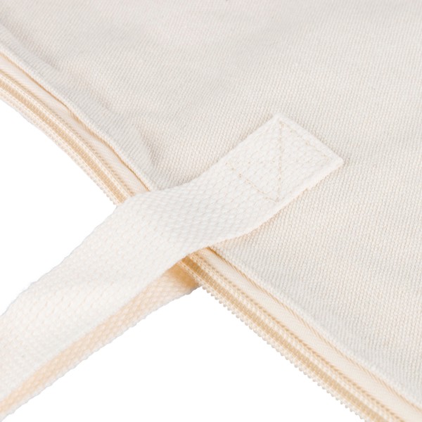 Gerecyclede polycotton (330 gsm) draagtas Malina - beige