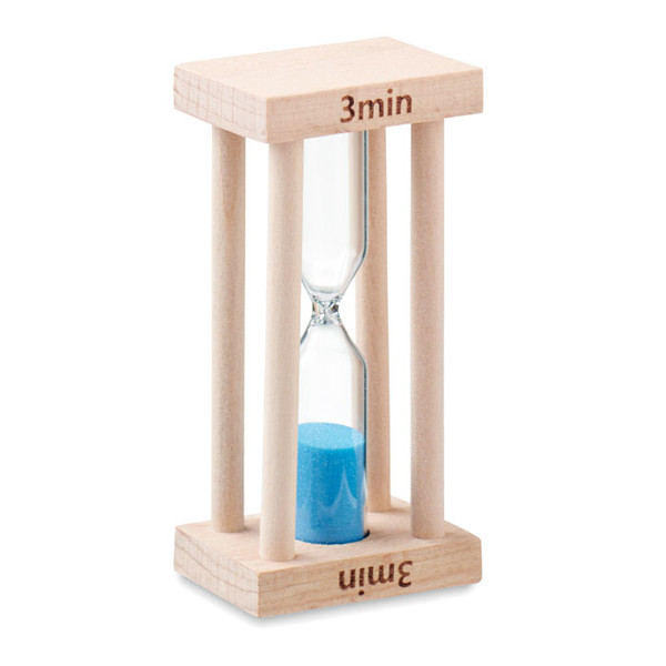 MB - Wooden sand timer 3 minutes Ci
