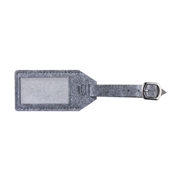 RPET Felt GRS Luggage Tag luggage tag - Grey