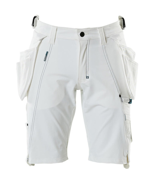 Pantaloni scurți cu buzunare holster - MASCOT® - White