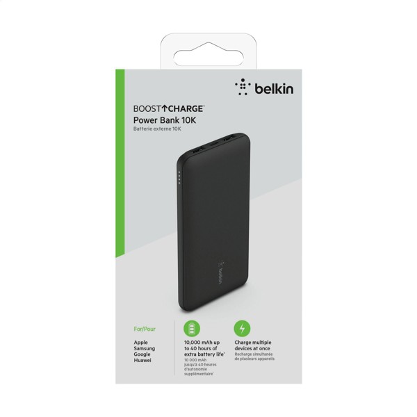 Belkin BoostCharge Powerbank 10K - Noir
