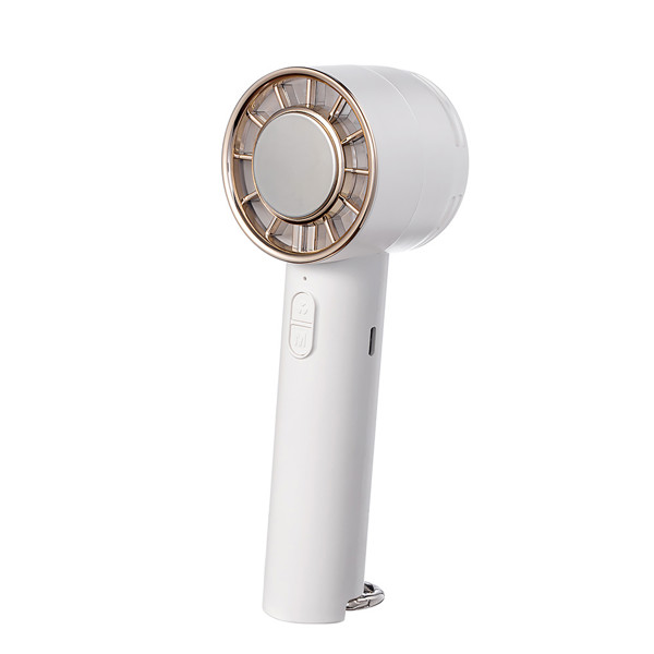 Portable hand fan #2 - WHITE