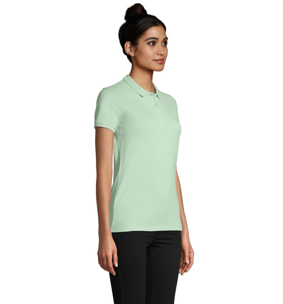 PLANET WOMEN Polo 170g - Frozen GreenXL