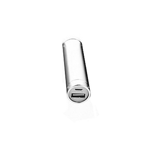 Chargeur 2200mAh TUBE - ARGENT