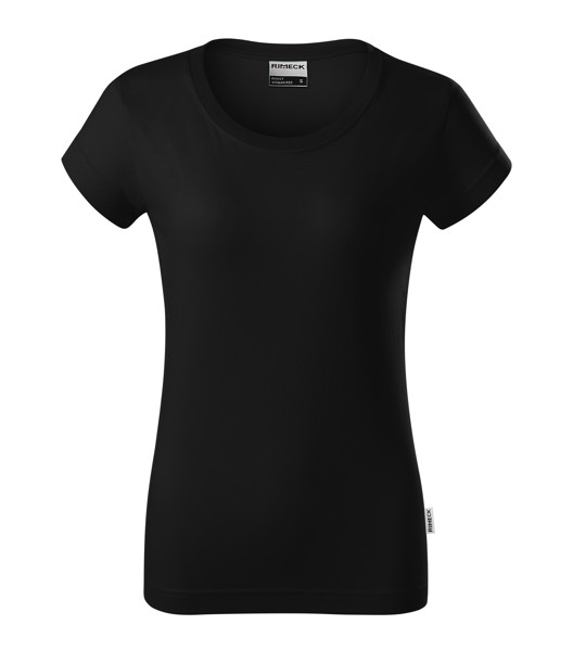 Tričko Dámske Rimeck® Resist - Čierna 01 (Brand Label) / 3XL