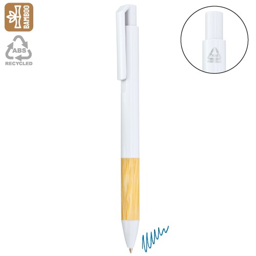 STYLO “MIX-BAMBÚ” - Blanc