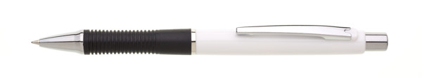 Priola plastic ballpoint pen, X20 refill - White