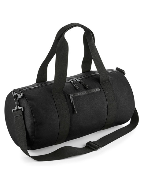 Recycled Barrel Bag - Black / ONE SIZE