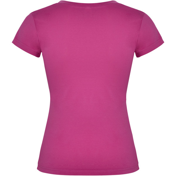 T-shirt Victoria à col en V et manches courtes pour femme - Rossette / XL