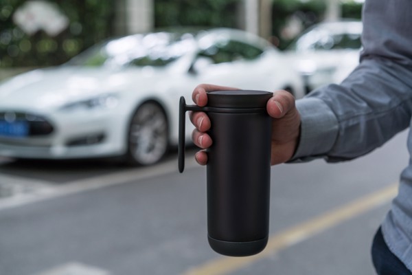 Clik leak proof travel mug - Black / Anthracite