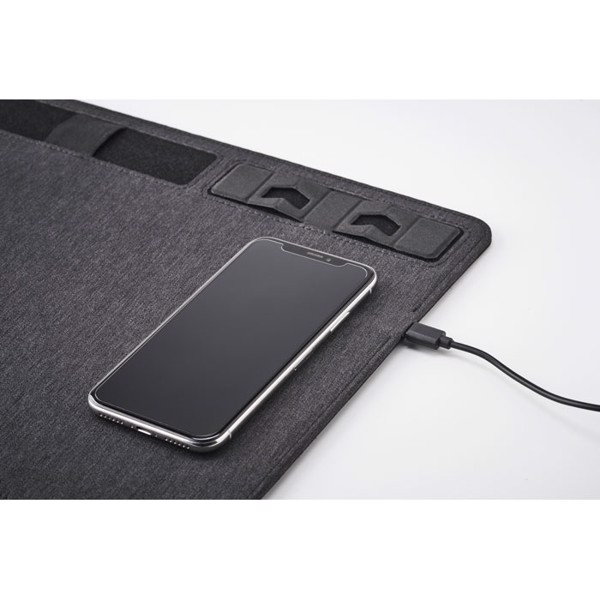MB - RPET mouse mat charger 15W Superpad