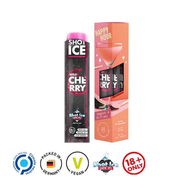 Big Box, Shot Ice 3Er, Weiß / Black Cassis Lime Mit Wodka, Alkohol 10,5% Vol, 3 X 40 Ml