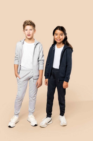Kids Fleece Trousers - Black / 8/10