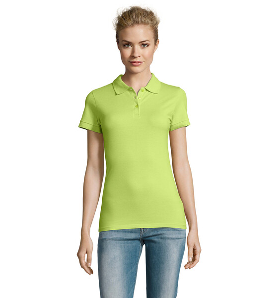 PERFECT POLO SENHORA 180g Perfect Women - Apple GreenXXL