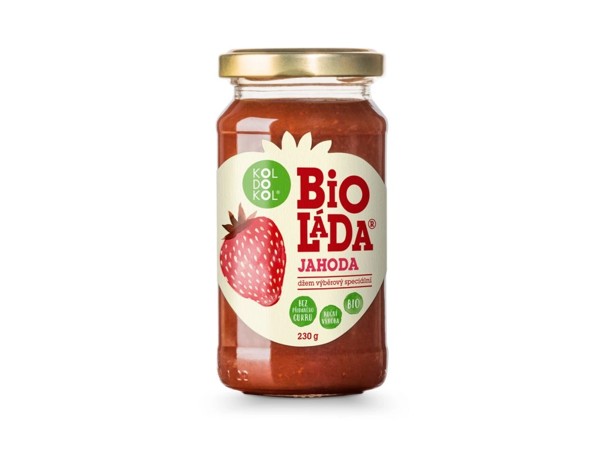 Bioláda jahoda 230g
