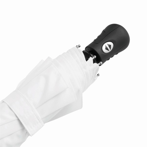 Automatic Open/Close, Windproof Pocket Umbrella Bora - White