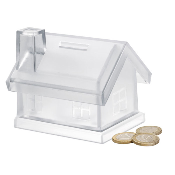 Banka za kovance Mybank, plastika PS, 100x85x90 ​​mm