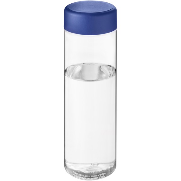 H2O Active® Vibe 850 ml Sportflasche mit Drehdeckel - transparent / blau