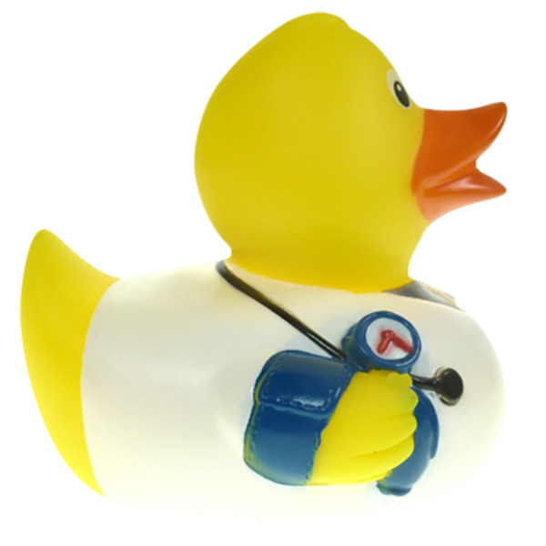 Pato de goma de doctor