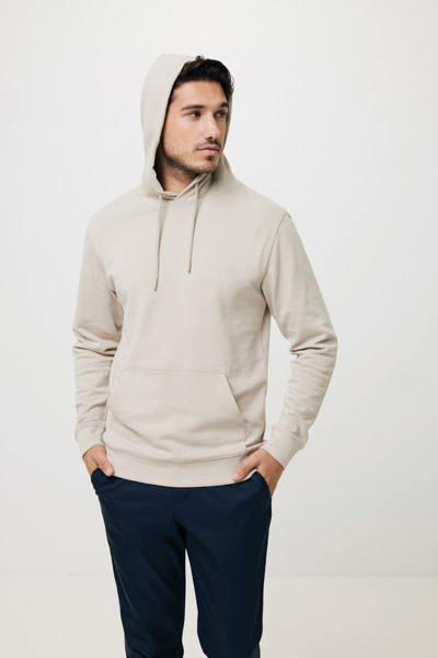 Sweat à capuche en coton recyclé Iqoniq Jasper - Desert / XS