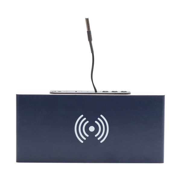Nesna wireless charger with clock