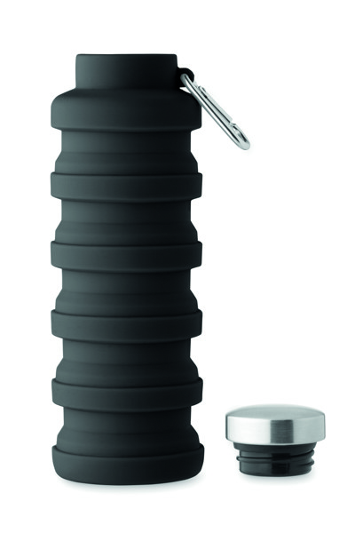 Garrafa rebatível 500ml Kolapsi - Preto