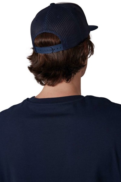 Classic Trucker Cap - 5 Panels - Navy / White / Navy