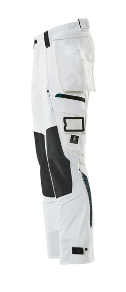 Pantaloni cu buzunare pentru genunchi - MASCOT® - White