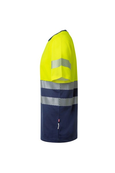 T-SHIRT ALGODÃO BICOLOR MC RS