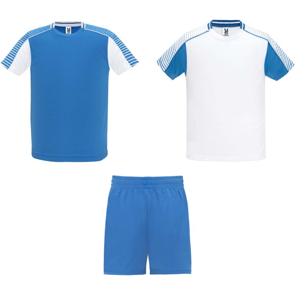 Juve Sport-Set Unisex - weiss / royalblau / M
