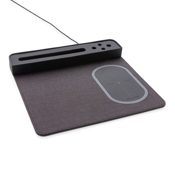 Air podloga za miša s bežičnim punjenjem 5W i USB-om