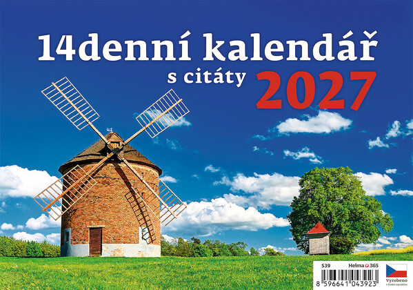 Stolní kalendář Dvoutýdenní s citáty