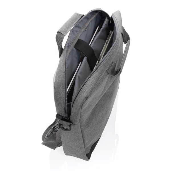 Trend 15” laptop bag - Grey / Black