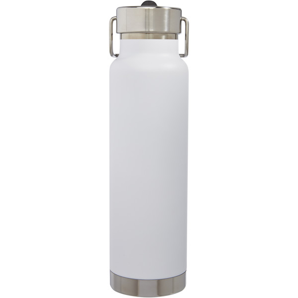 Garrafa desportiva de 750 ml com isolamento a vácuo em cobre "Thor" - Branco