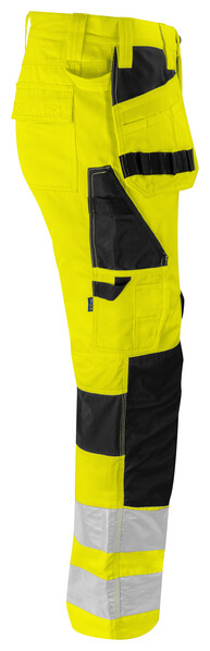 6570 Waistpant Stretch Yellow/black D112