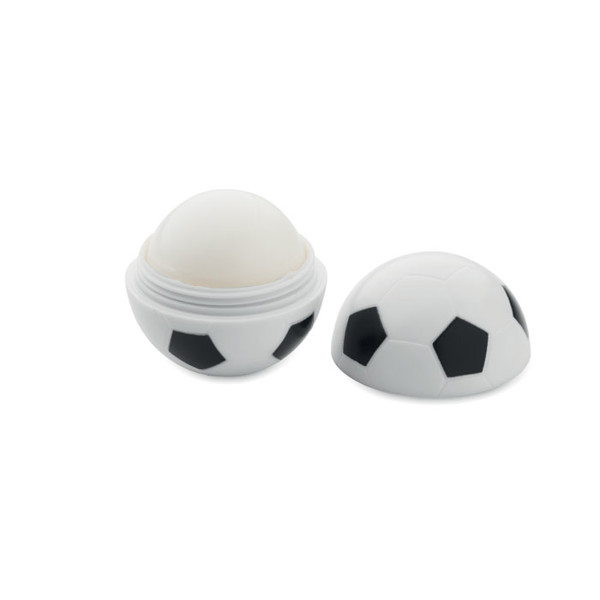Football shape lip balm SPF10, 35 mm