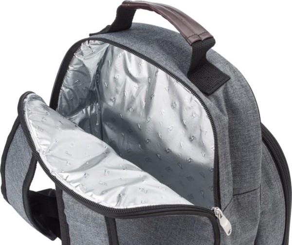 Sac à dos pique-nique en polycanvas Jolie - Grey