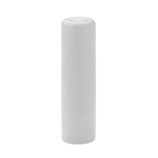 Vegan lip balm in recycled ABS Vegan Gloss - White