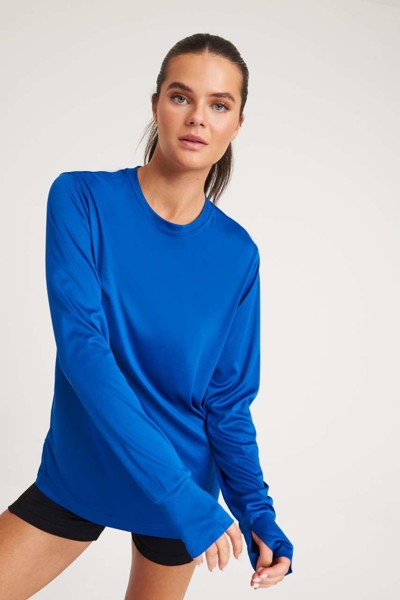 Long Sleeve Active T - Royal Blue / M