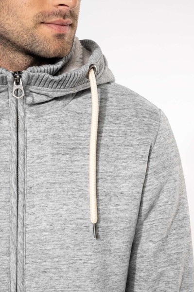 Vintage Sherpa-Lined Fleece Jacket - XS