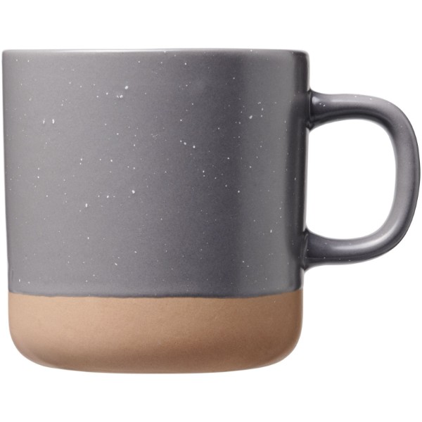 Mug en céramique 360ml Pascal - Gris