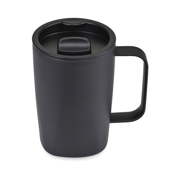 Termo hrnček Aviana™ Rowan 450 ml z RCS - Čierna