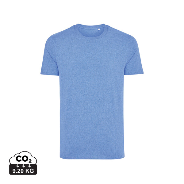 T-shirt en coton recyclé non teinté IQONIQ Manuel - Heather Blue / L