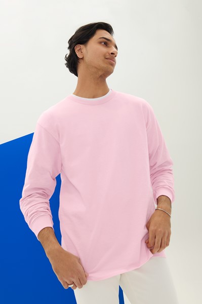 Ultra Cotton™ Adult Long Sleeve T-Shirt - White / 3XL