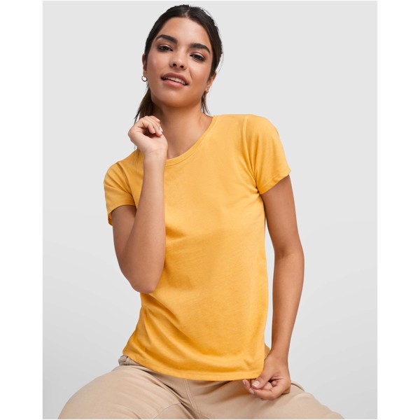 T-shirt a maniche corte da donna da 150 g/m² Fox - Granato melange / M
