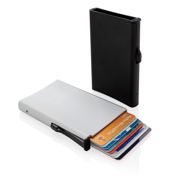 Standard aluminium RFID cardholder - Silver