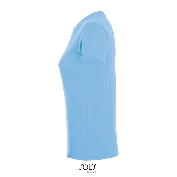 REGENT T-SHIRT SENHORA 150g Regent Women - Azul CelesteXXL